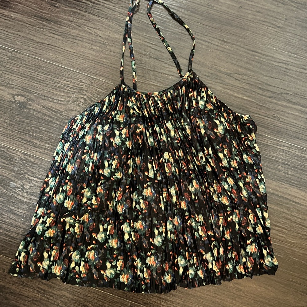 Free People Silk tank/ crop top size small